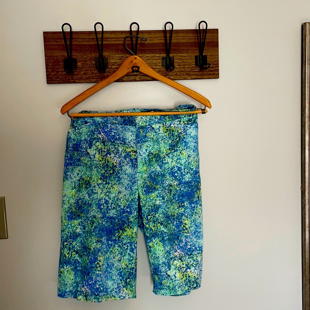 Cold water Creek multi color Bermuda shorts